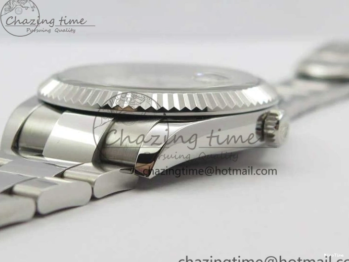 MiroTime 1229 DateJust 126334 SS Noob 1:1 904L Best Edition Silver Dial Stick Markers on Oyster Bracelet A HighQuality 3168